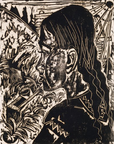 多利（Dorli），1917年 作者 恩斯特·路德维希·基希纳