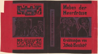 雅克布-博斯哈特：Neben der Heerstrasse (雅克布-博斯哈特：靠近主街) 作者 恩斯特·路德维希·基希纳