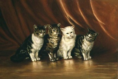 四只猫 作者 埃塞尔·利