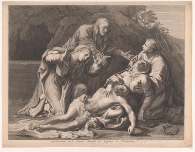 基督的颤抖 作者 Annibale Carracci