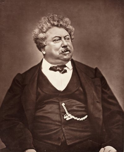 大仲马 法国小说家和剧作家，1802-1870，约1876。 作者 艾蒂安·卡加特