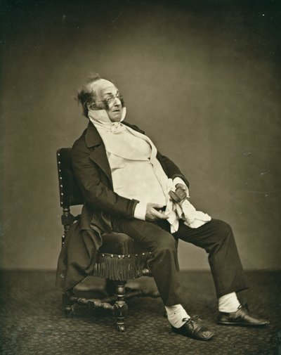 Henri Monnier（1805-77），来自&39;当代画廊&39;，c.1874-78 作者 艾蒂安·卡加特