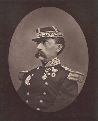 Louis-Léon-César Faidherbe, 约1876年。 作者 艾蒂安·卡加特