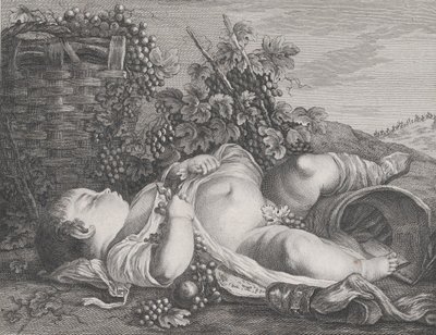 秋天，1766-1812。 作者 艾蒂安·克劳德·沃萨德