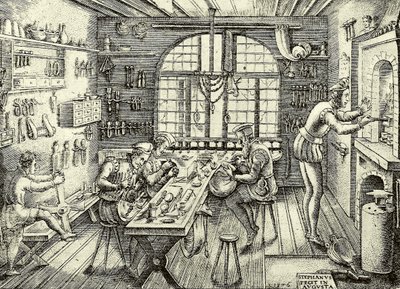 金匠店 作者 艾蒂安·德劳恩（Etienne Delaune）
