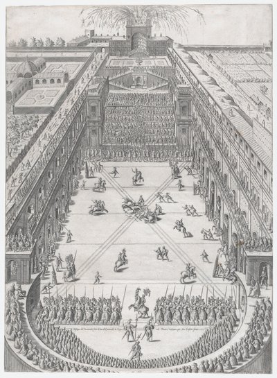 Speculum Romanae Magnificentiae：Annibale Altemps和Ortensia Borromeo的婚姻，罗马，...，1565年。 作者 艾蒂安·杜佩拉克