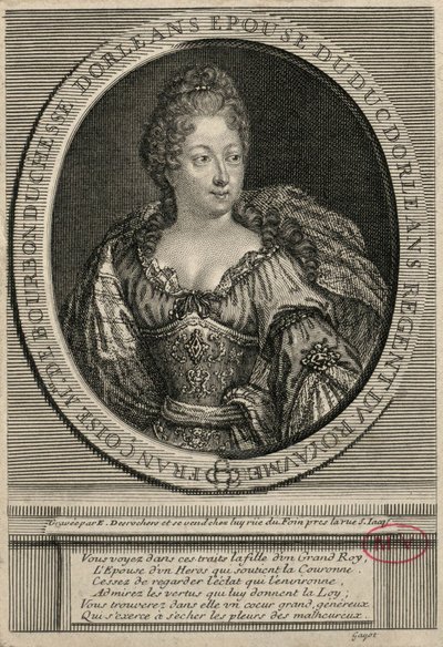 Françoise-Marie de Bourbon（弗朗索瓦丝-玛丽-波旁），Etienne Jahandier Desrochers 著、 作者 艾蒂安（Etienne Jehandier）Desrochers