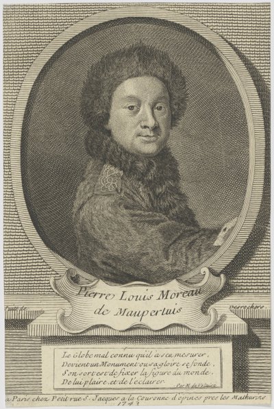 皮埃尔·路易斯·莫罗（Pierre Louis Moreau），1698年至1759年，1743年。 作者 艾蒂安（Etienne Jehandier）Desrochers