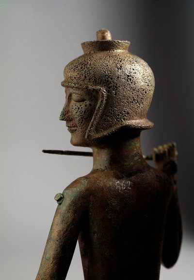 伊特鲁里亚文明：青铜战士雕像 作者 伊特鲁里亚语