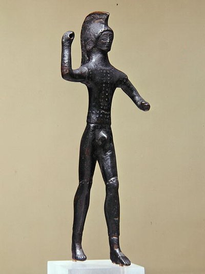 勇士（青铜）（另见307553）。 作者 伊特鲁里亚语