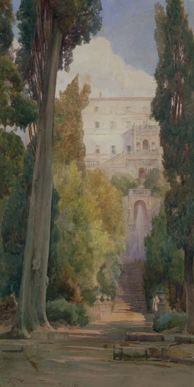 Villa dEste，Tivoli 作者 埃托尔·罗斯勒·弗朗兹