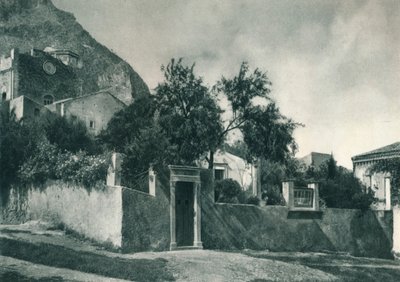 花园，陶尔米纳，西西里岛，意大利，1927年 作者 尤金·波普尔