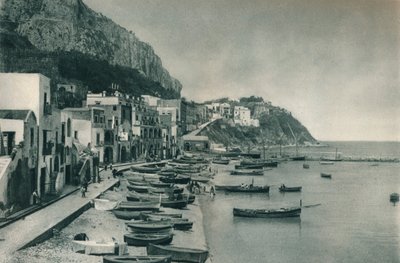 玛丽娜·格兰德（Marina Grande），意大利卡普里，1927年 作者 尤金·波普尔
