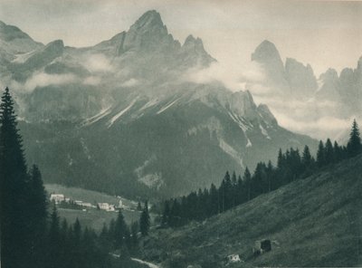 帕拉集团（Pala Group），圣马蒂诺·迪卡斯特罗扎（San Martino di Castrozza），意大利多洛米蒂山，1927年 作者 尤金·波普尔
