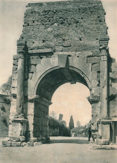德鲁索斯拱门，罗马，约摄于1926年1927年 作者 尤金·波普尔