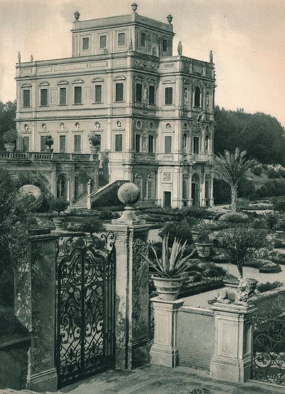 吉安尼科洛的多里亚·潘菲利别墅，意大利罗马，c1926年1927年 作者 尤金·波普尔