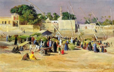 奈尔的里德卖家， 作者 尤金·亚历克西斯·吉拉德（Eugene Alexis Girardet）