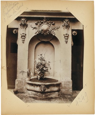 约于1910年（专辑打印）专辑“旧巴黎历史文献”的页面（另请参阅622596-600） 作者 欧仁·阿格特