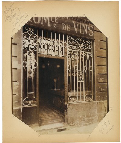约于1910年（专辑打印）专辑“旧巴黎历史文献”的页面（另请参阅622596-600） 作者 欧仁·阿格特