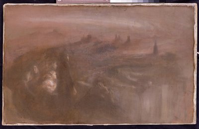 极光（布面油画） 作者 欧仁·卡里尔（EugèneCarrière）
