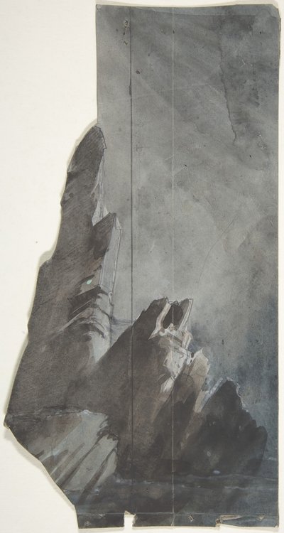 舞台布景的设计，1830-90。 作者 尤金·西塞里