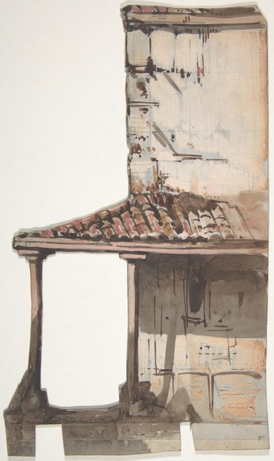 巴黎歌剧院的舞台布景设计，1830-90。 作者 尤金·西塞里