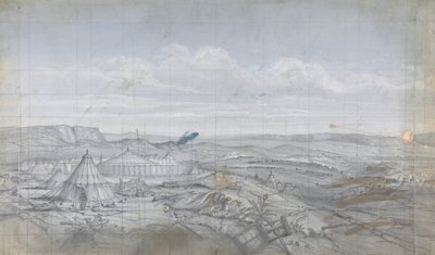 巴黎歌剧院的舞台布景设计，1830-90。 作者 尤金·西塞里