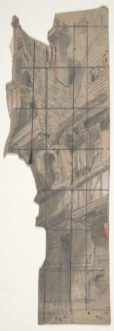 巴黎歌剧院的舞台布景设计，1830-90。 作者 尤金·西塞里