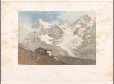 温根纳尔普的景色 La Wengeralp（物体上的标题） 瑞士和萨沃伊的景点（系列标题） La Suisse et la Savoie（对象上的系列标题） 作者 尤金·西塞里