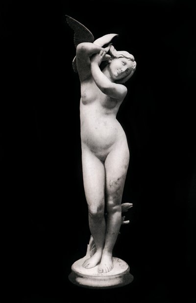 爱的讯息，19世纪，1912年。 作者 尤金·德拉普兰奇