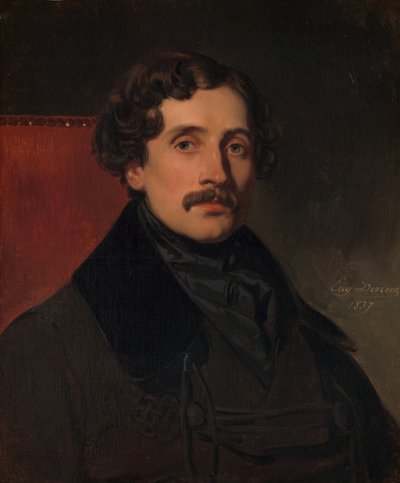Louis-FélixAmiel 1802-1864，1837年。 作者 尤金·德瓦里亚（Eugene Deveria）
