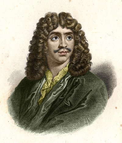 Jean Baptiste Poquelin dit Molière（1622 - 1673），由Giraut雕刻。 作者 尤金·吉罗（Eugene Giraud）