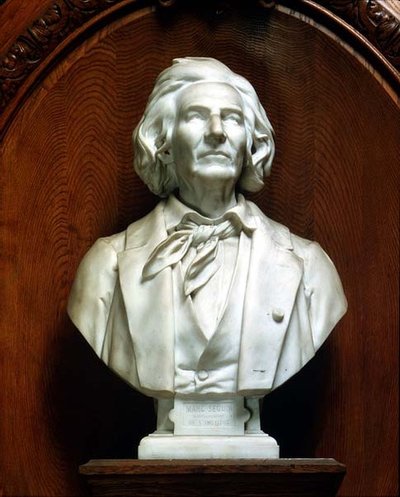 马克-塞金（1786-1875）建筑师和工程师的半身像 作者 尤金·纪尧姆（Eugene Guillaume）
