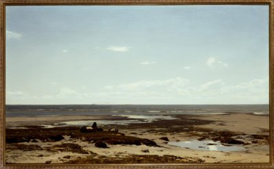 E.Dücker，在海滩上 作者 尤金·古斯塔夫·杜克