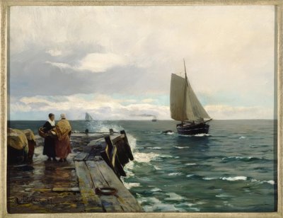 E.Dücker，在波罗的海沿岸 作者 尤金·古斯塔夫·杜克