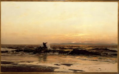 E.Dücker，海浪中的渔船 作者 尤金·古斯塔夫·杜克
