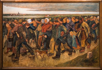 移民，尤金·拉曼斯（Eugene Laermans）（1864-1940） 作者 尤金·拉尔曼斯