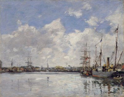 勒沃夫港，1884年 作者 尤金·路易斯·布丁