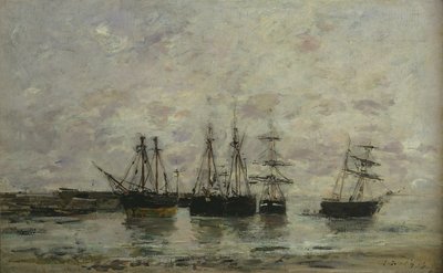 Portrieux，1869年 作者 尤金·路易斯·布丁