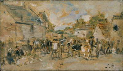 乡村市场"，1844-1898 作者 尤金·路易斯·布丁