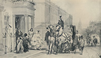 1850年，伊顿广场，1920年 作者 尤金·路易斯·拉米