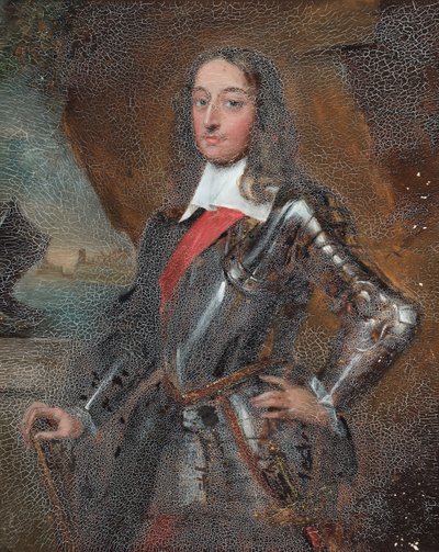 爱德华-哈雷爵士肖像（纸面油画） 作者 