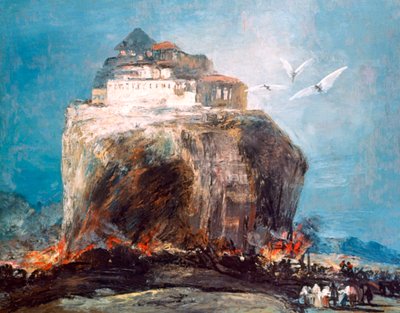 岩石之城，c1878-1918 作者 欧金尼奥·卢卡斯·维拉米尔