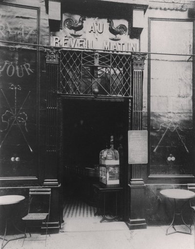 AuRéveilMatin，rue Amelot，巴黎第11区 作者 欧仁·阿格特