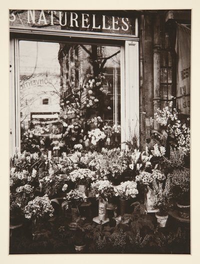 Boutique Fleurs -37 （花店） 作者 欧仁·阿格特
