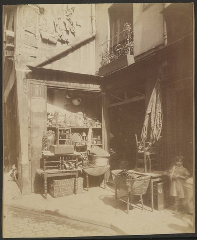 Brocanteur, Un Coin de la Rue Beaubourg, 8 (4) 作者 欧仁·阿格特
