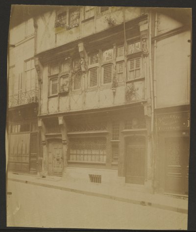 Rouen, Maison Rue Saint-Romain, 74 作者 欧仁·阿格特