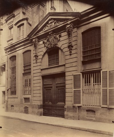 雷加街（Rue du Regard），1899年。 作者 欧仁·阿格特