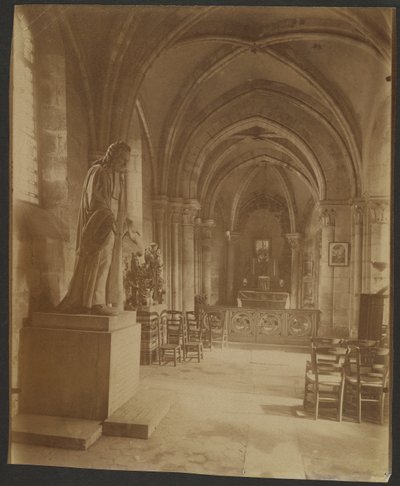 Saint Julien le Pauvre 作者 Eugène Atget