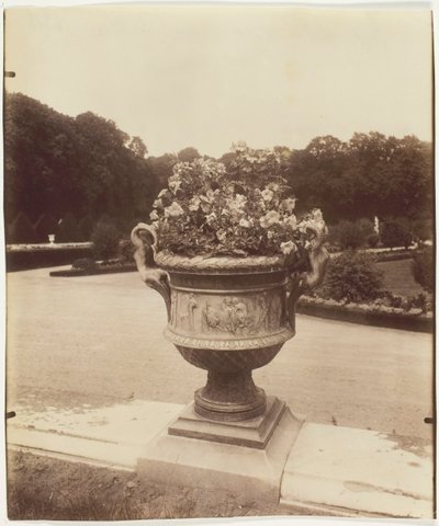 凡尔赛宫，巴林的花瓶，1902年。 作者 欧仁·阿格特